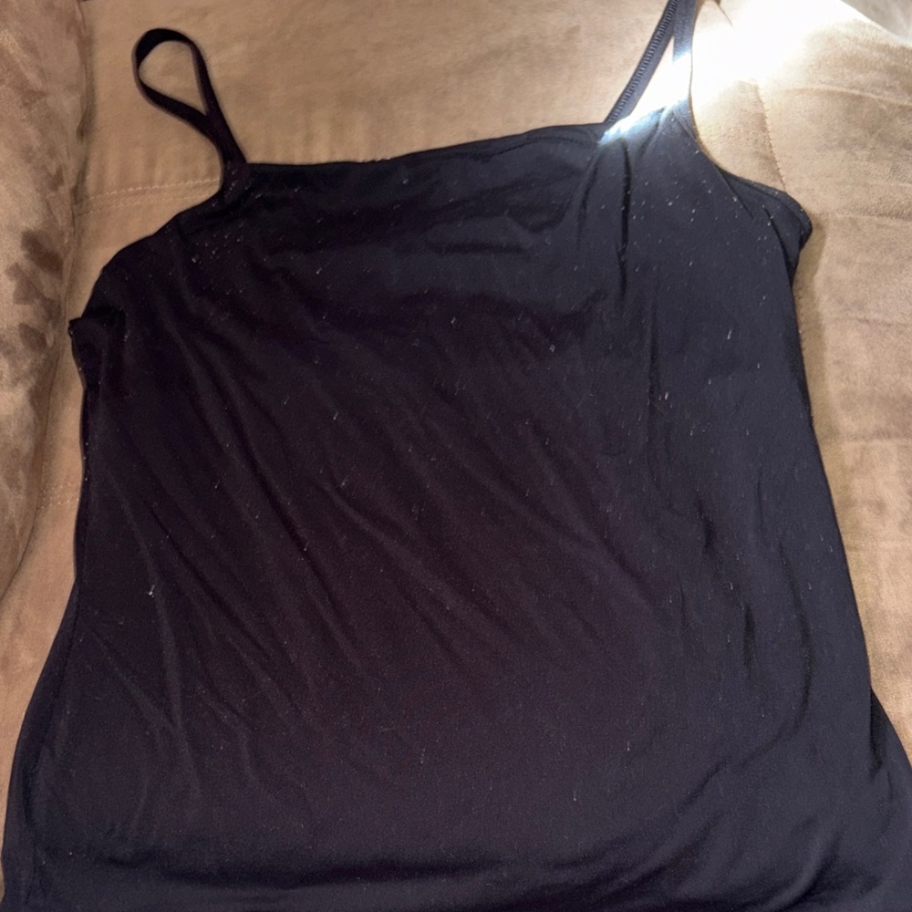 Black Women's PINK Victoria’s Secret Spaghetti Strap Tank Top